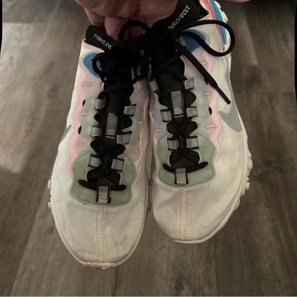 Nike React Element 55 Sneaker Shoes Size 7.5 - Picture 5 of 9